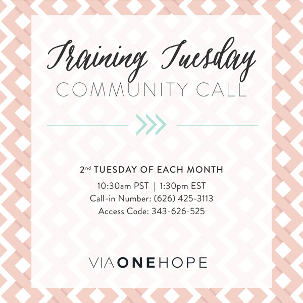 Community Training Call