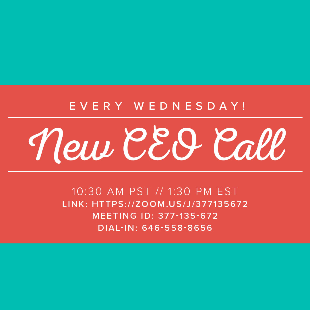 new ceo call shareable