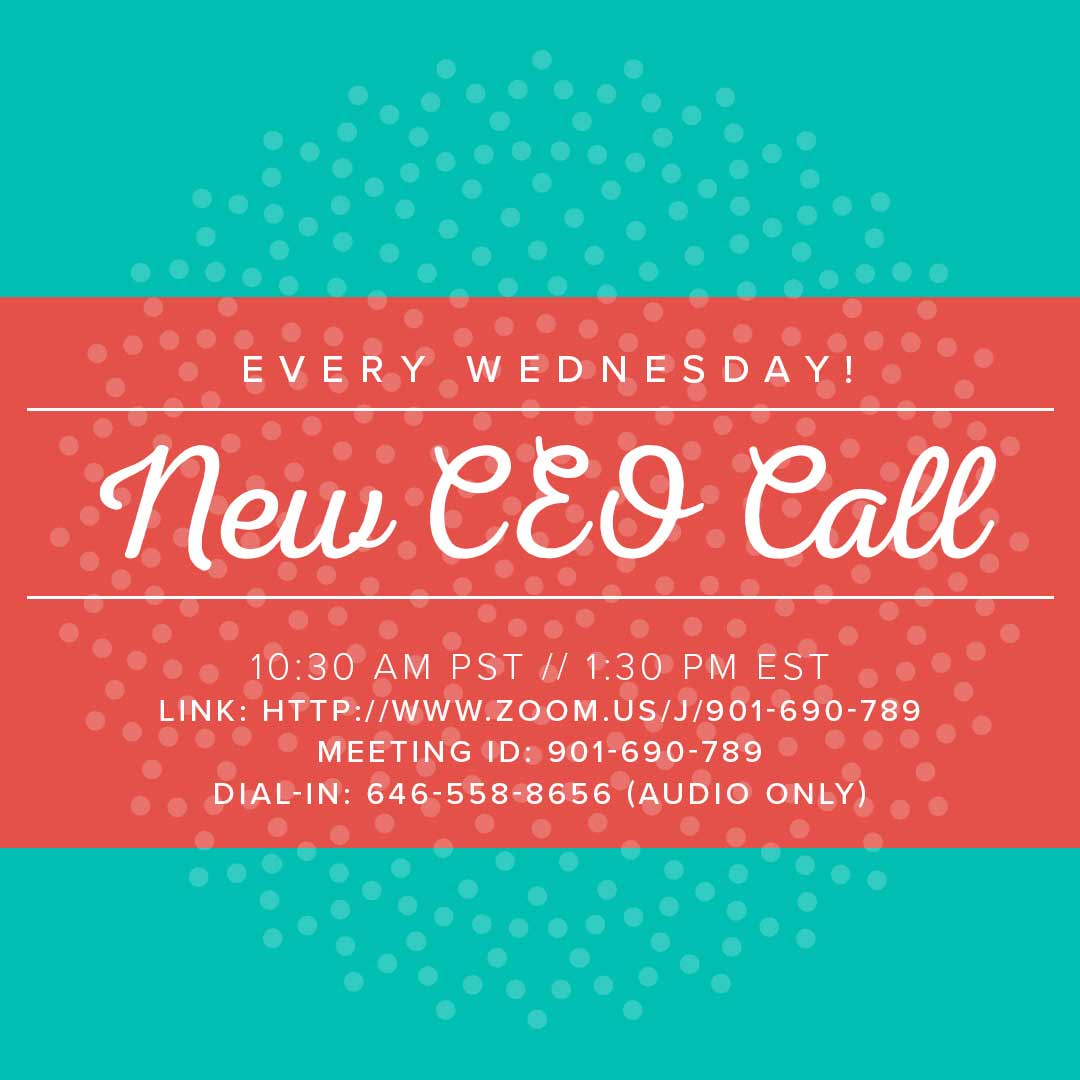 New CEO call